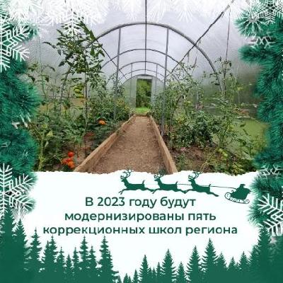В 2023 году запланирована модернизация 5 коррекционных школ региона