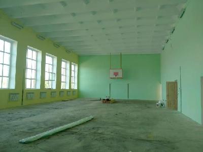 В Андреевской школе Борисоглебского района к новому учебному году обновят спортзал
